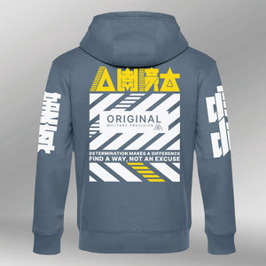 Royal Hoodie No Excuse nordic-blue front