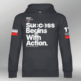 Royal Hoodie Not Being Average asphald heren front