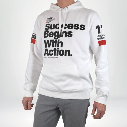 Royal Hoodie Not Being Average wit front model