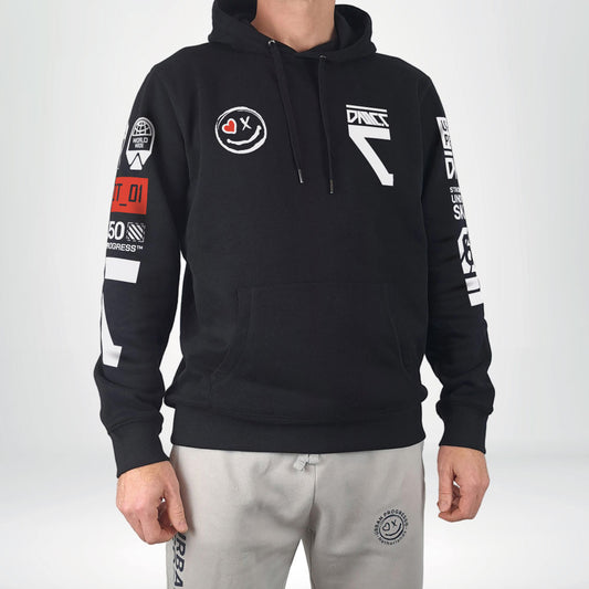 Royal Hoodie Protocol zwart front model