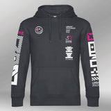 Royal Hoodie Shine asphald front
