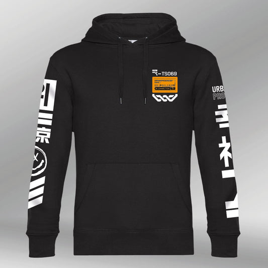 Royal Hoodie Signal zwart front