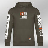 Royal Hoodie United Khaki front