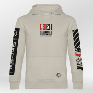 Royal Hoodie United grey-fog front