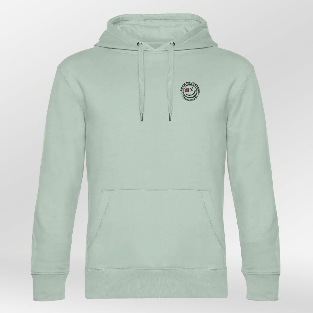 Royal Hoodie aqua-green Foundation front