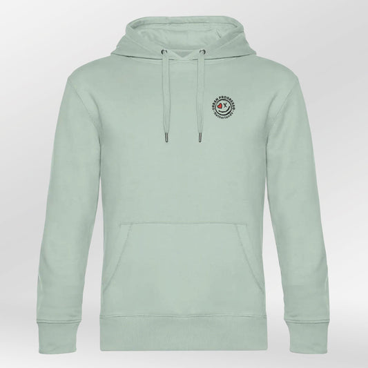 Royal Hoodie aqua-green Foundation front