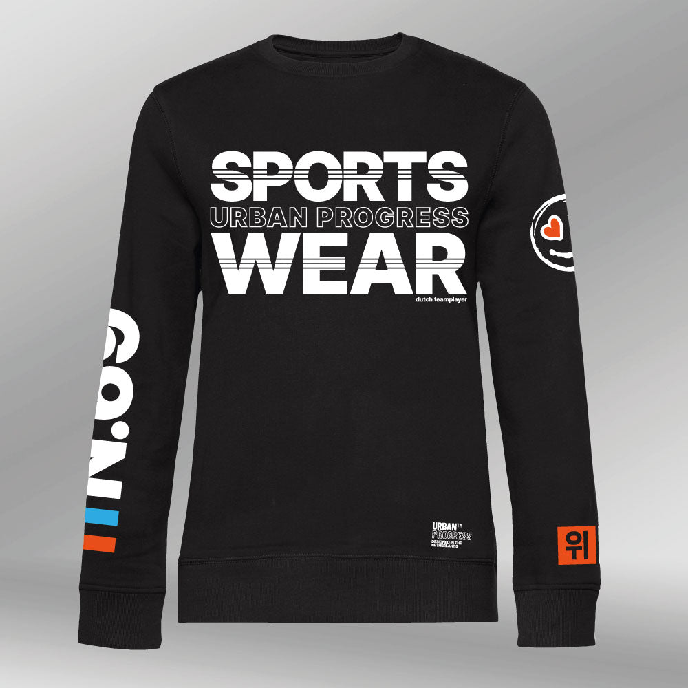 Royal Sweatshirt N.69 Lady zwart front