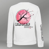 Royal Sweatshirt Sakura Horizon Wit back