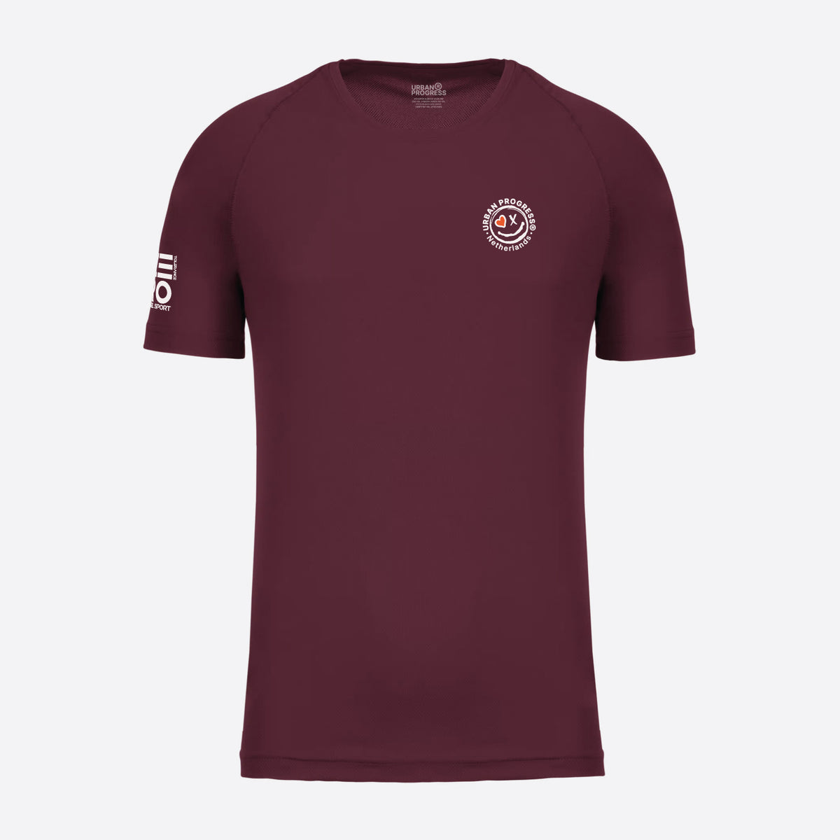 Shirt-zero-tolerance-sport-wijn-rood-front