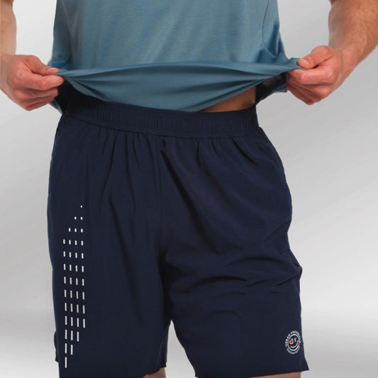 Short Drive blauw front model