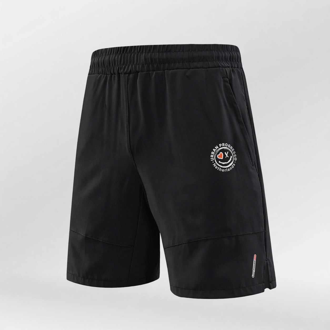 Short Explora heren zwart close