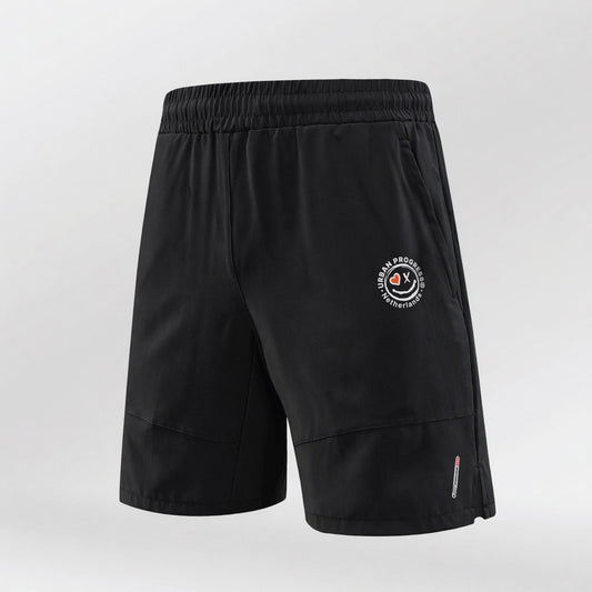 Short Explora heren zwart close