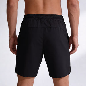 Short Explora model zwart back