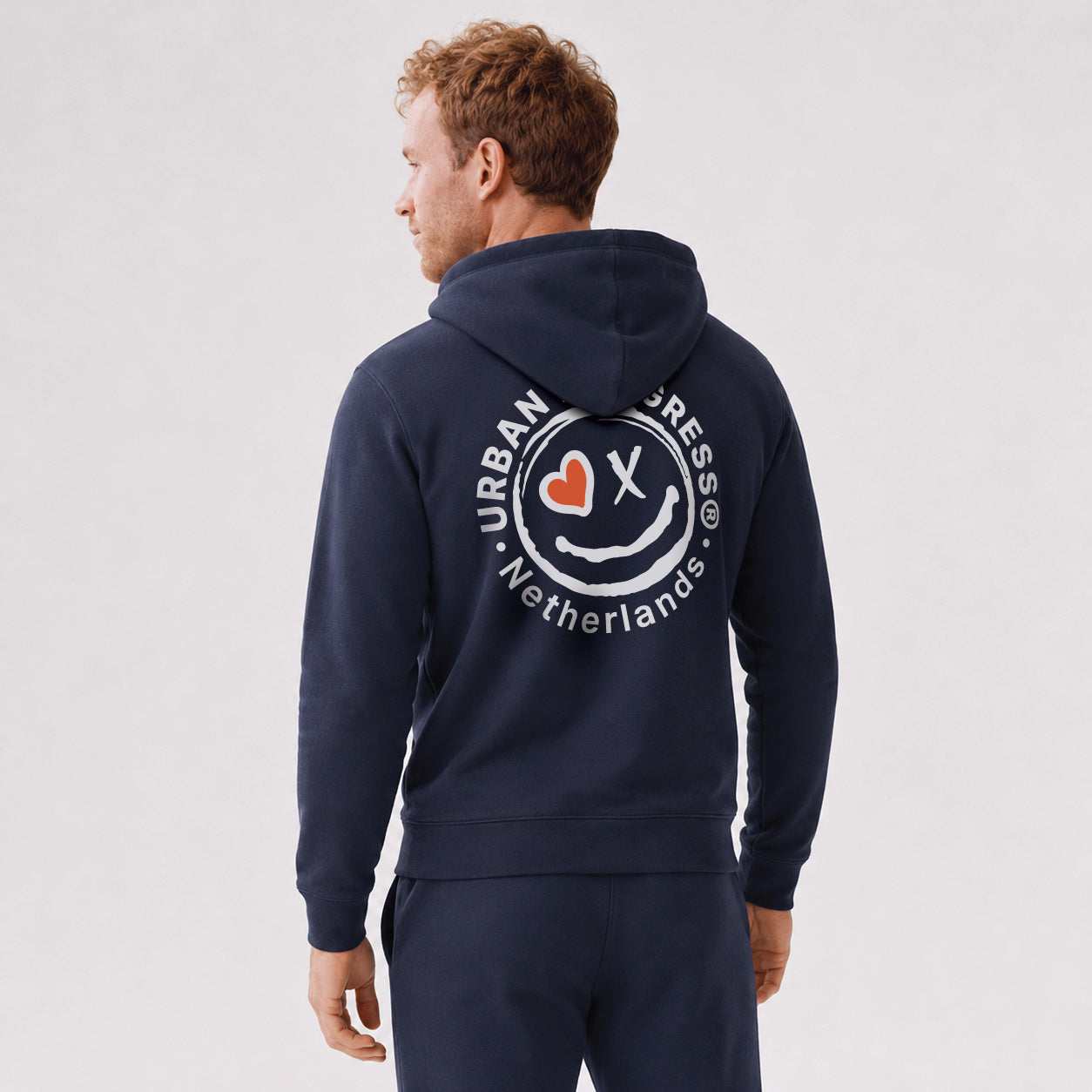 Signature-Hoodie-model-navy-back