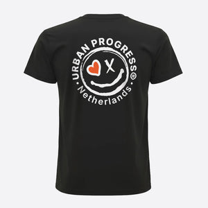 Signature-T-shirt-donker-grijs-back
