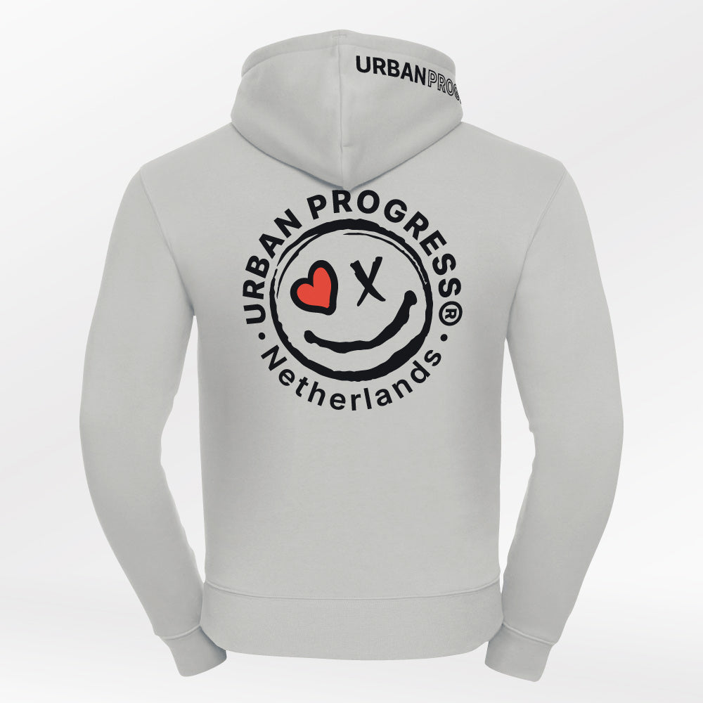 Signature Hoodie Heren beige back