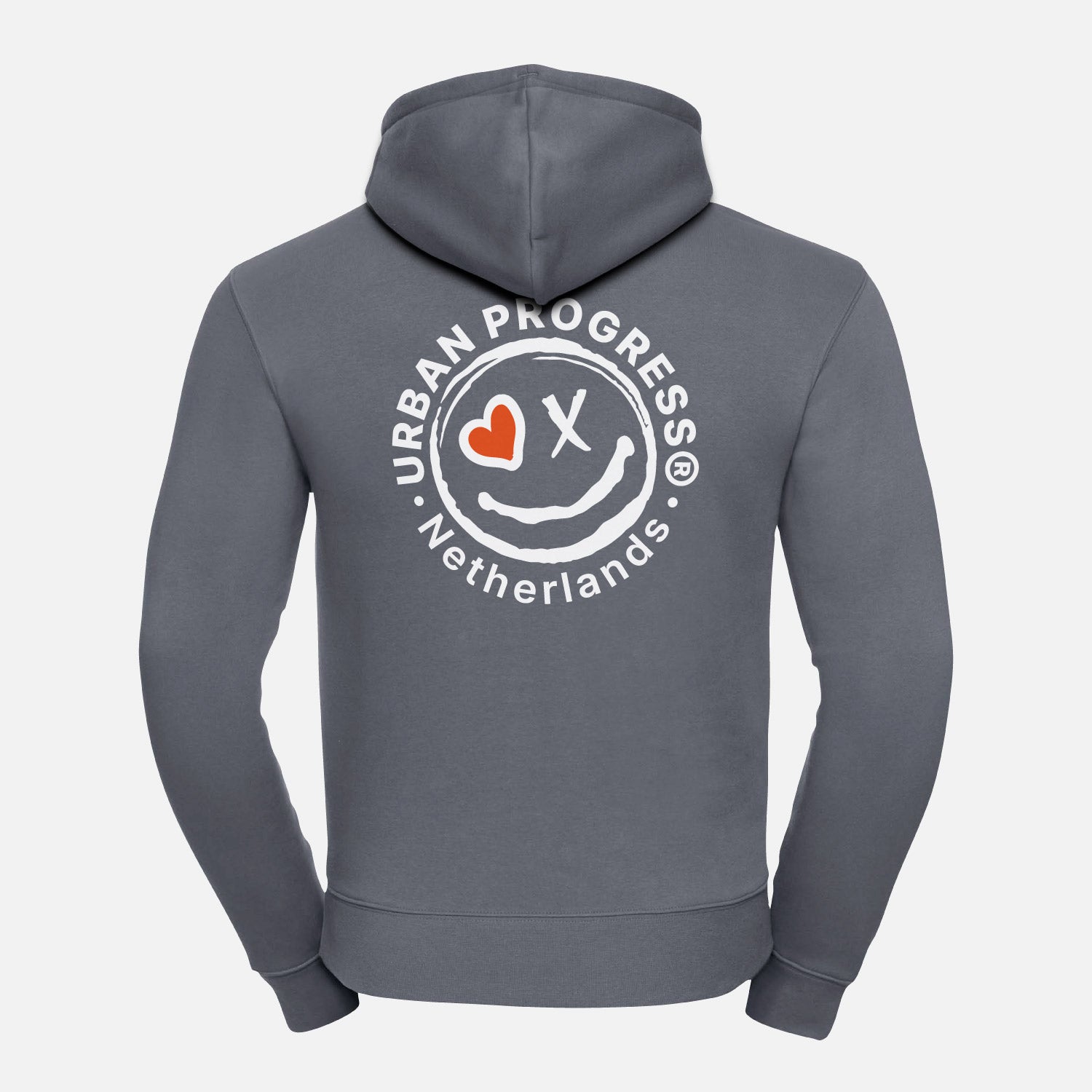 Signature Hoodie Heren grijs back