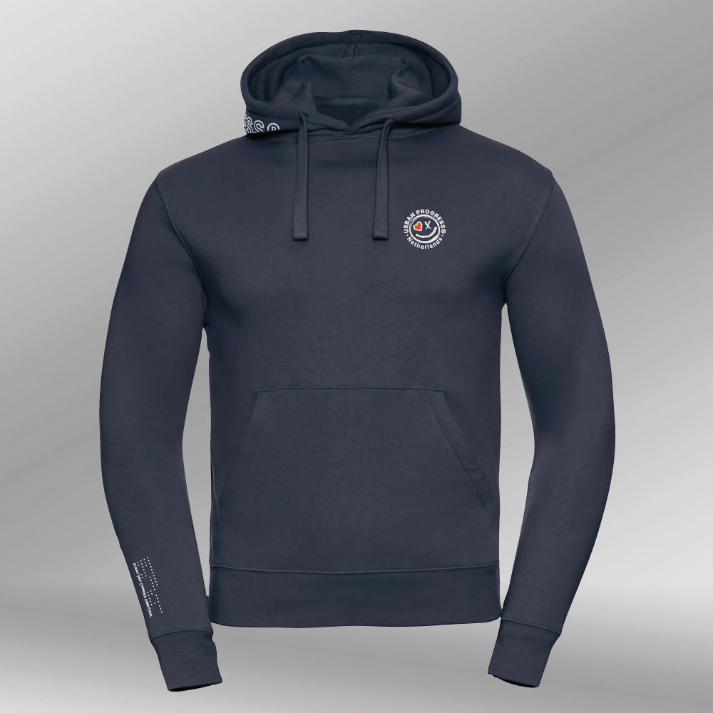 Signature Hoodie Heren navy front