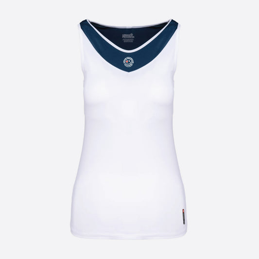 Slub-Flow-Sporttop-wit-blauw-front