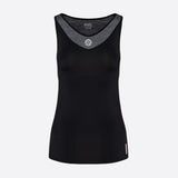 Slub-Flow-Sporttop-zwart-grijs-front