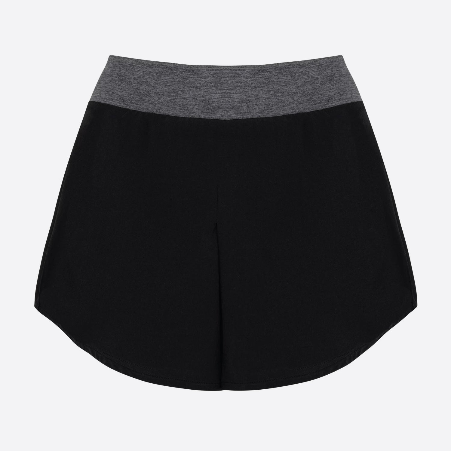 Slub-Flow-Tennis-Padel-rokje-zwart-grijs-back