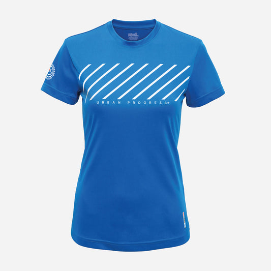 Sport-Shirt-Streamline-dames-royal-blue-front