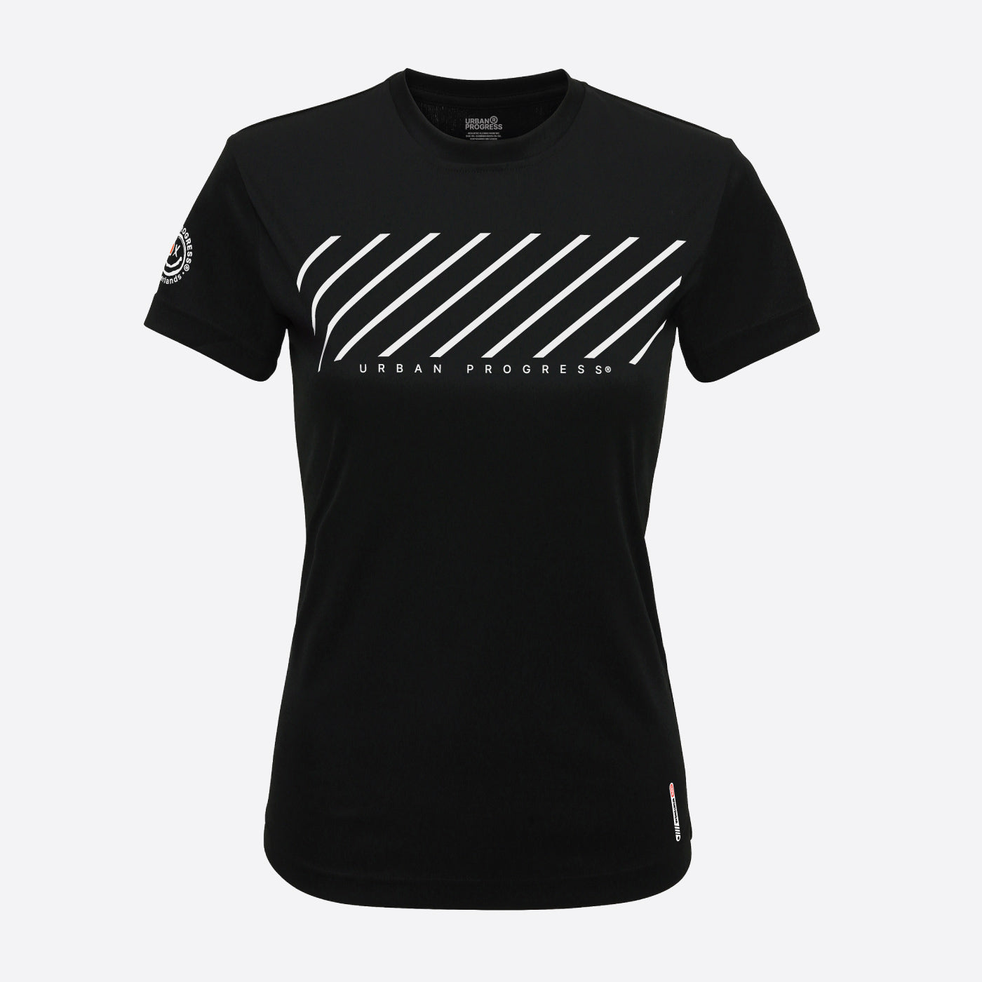 Sport-Shirt-Streamline-dames-zwart-front