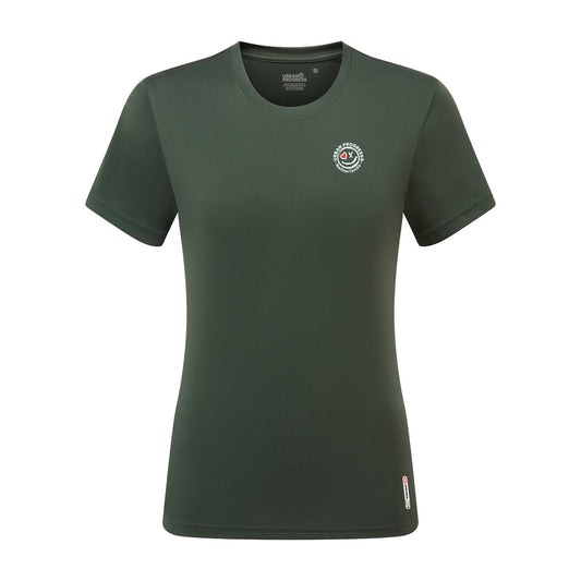 Sport-Shirt-Surge-dames-bottle-green-front