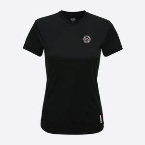 Sport-Shirt-Surge-dames-zwart-front