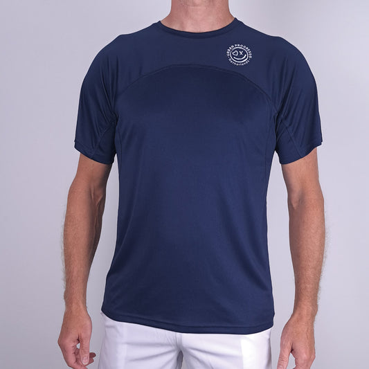 Sport Panel Tee Silhouette Navy front