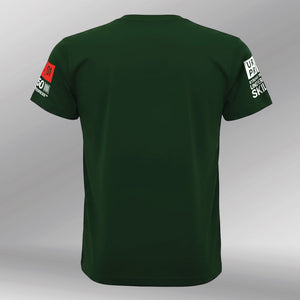 Sport Shirt Protocol bottle green back
