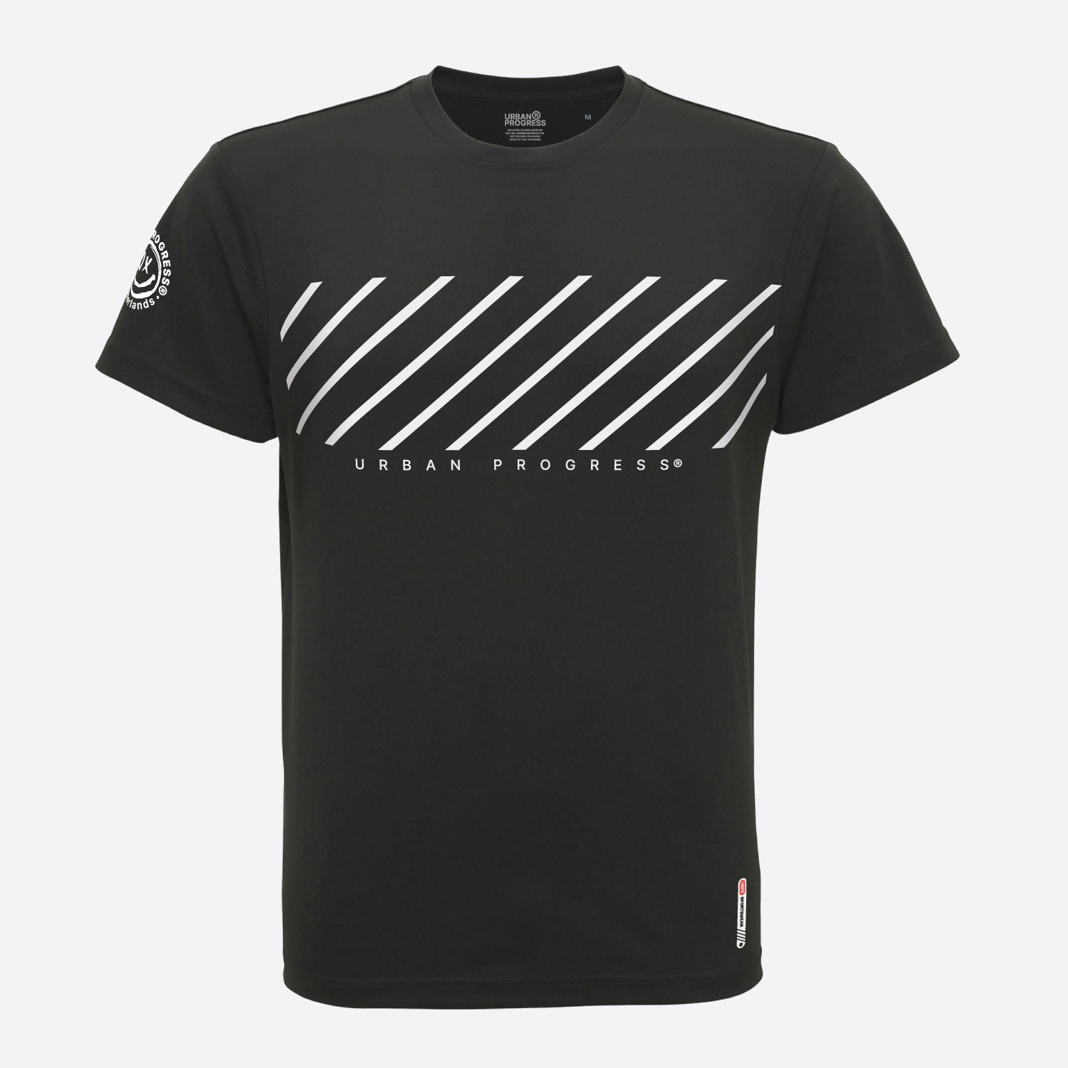 Sport Tee Streamline Donker grijs front