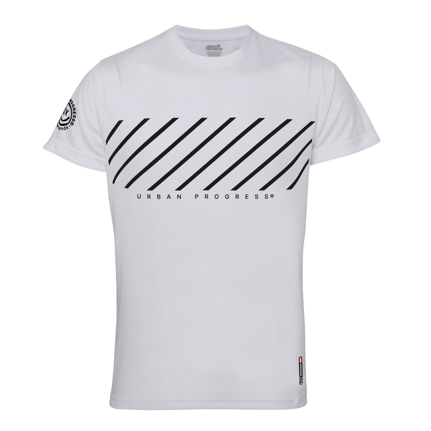 Sport Tee Streamline Wit front