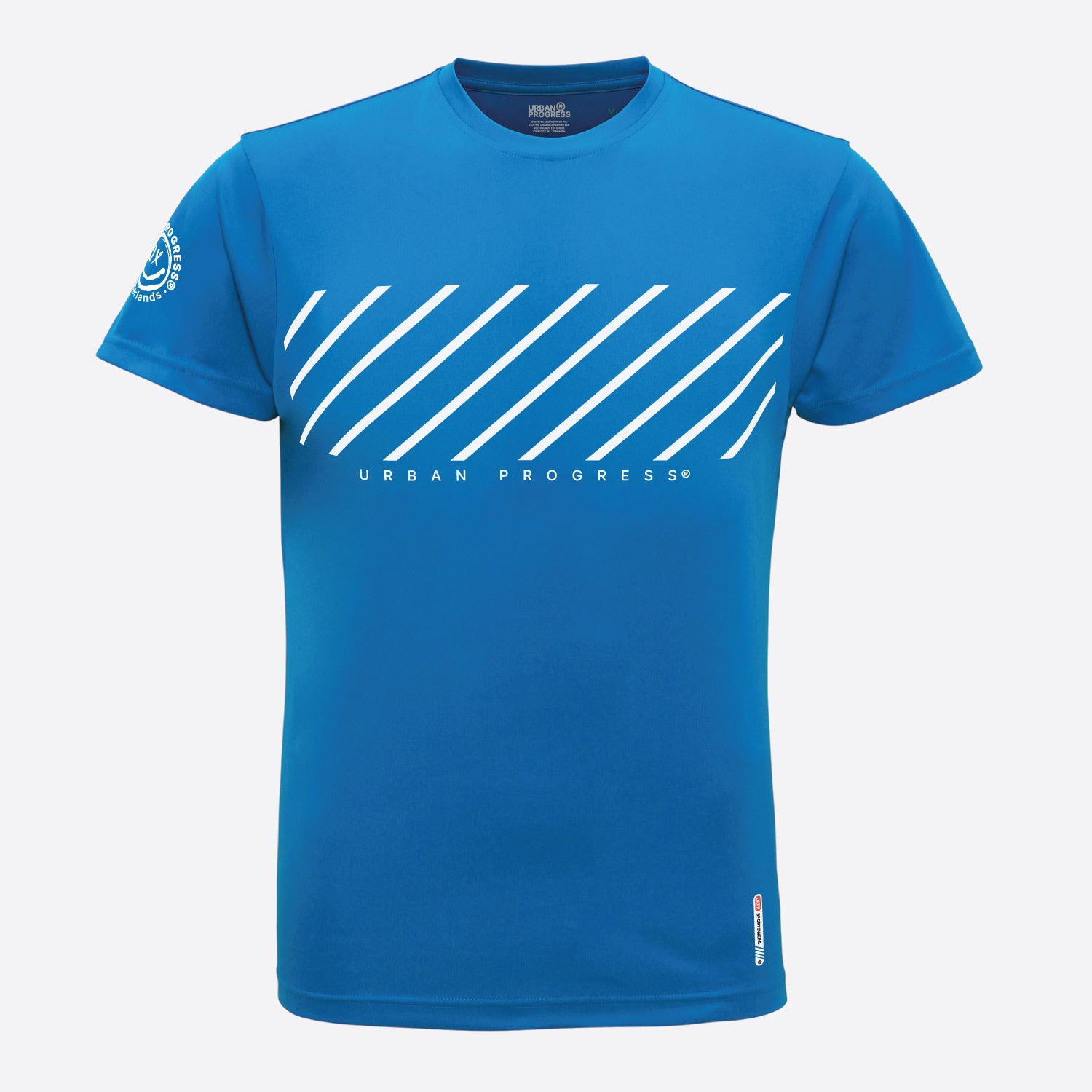 Sport Tee Streamline licht blauw front