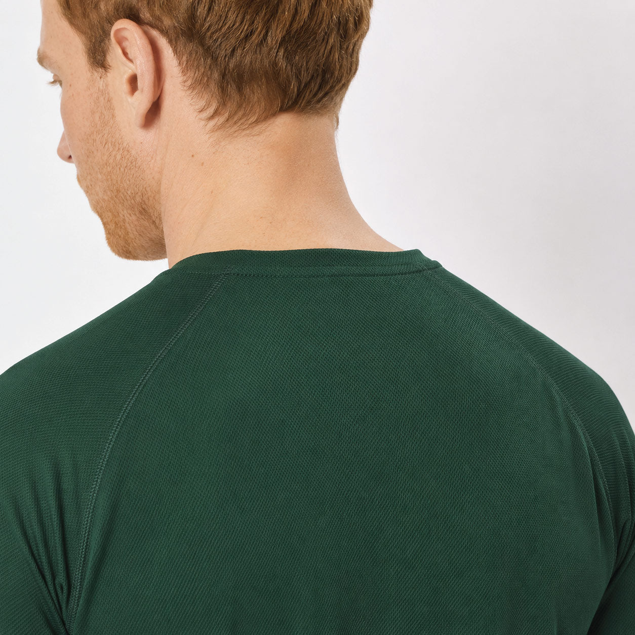 Sportshirt-Lockin-forest-green-datail-rug