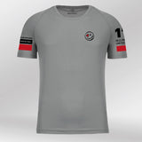 Sportshirt Not being average Fine Grey front