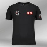 Sportshirt Urban Progress Squad Ritmo zwart voorkant