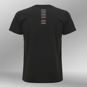 Sportshirt Vision donker grijs back