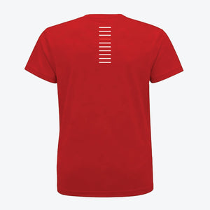 Sportshirt Vision rood back