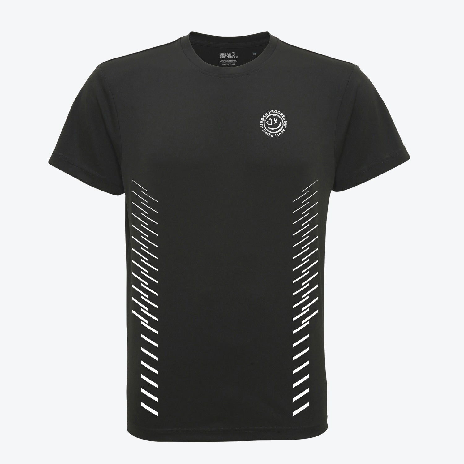 Stride Performance Tee dnker grijs front
