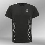 Stride Performance Tee dnker grijs front