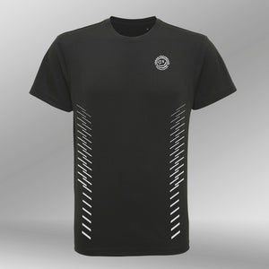 Stride Performance Tee dnker grijs front