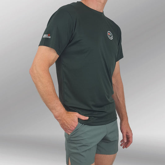 Surge T-Shirt Bottle green side