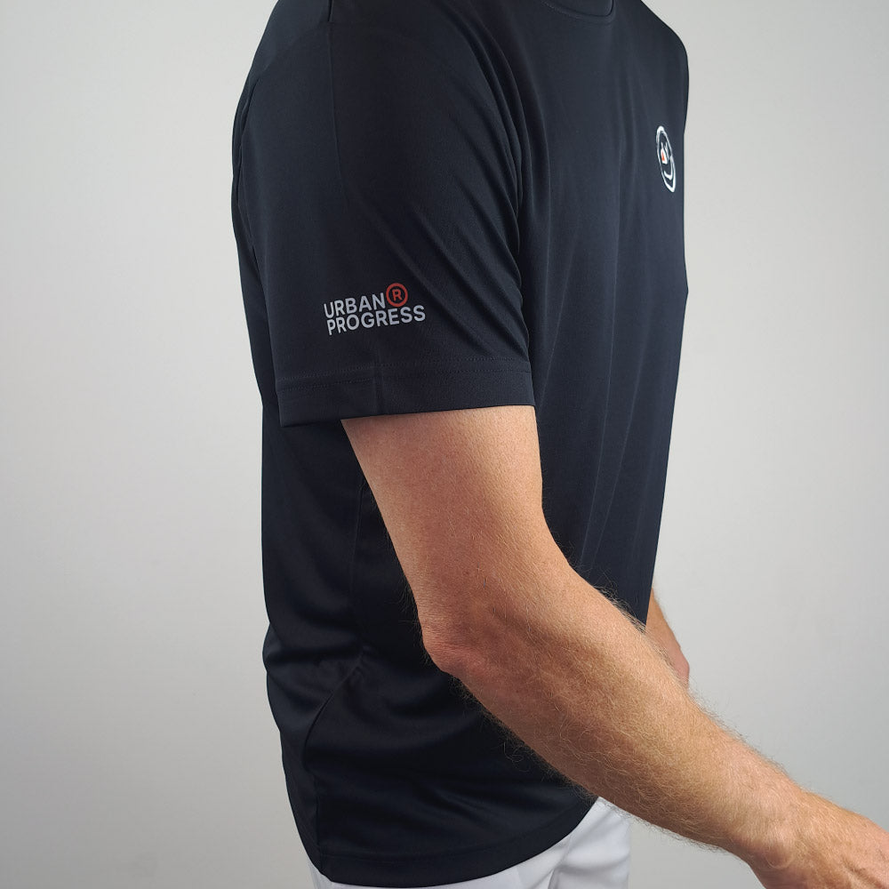 Surge T-Shirt Navy close arm