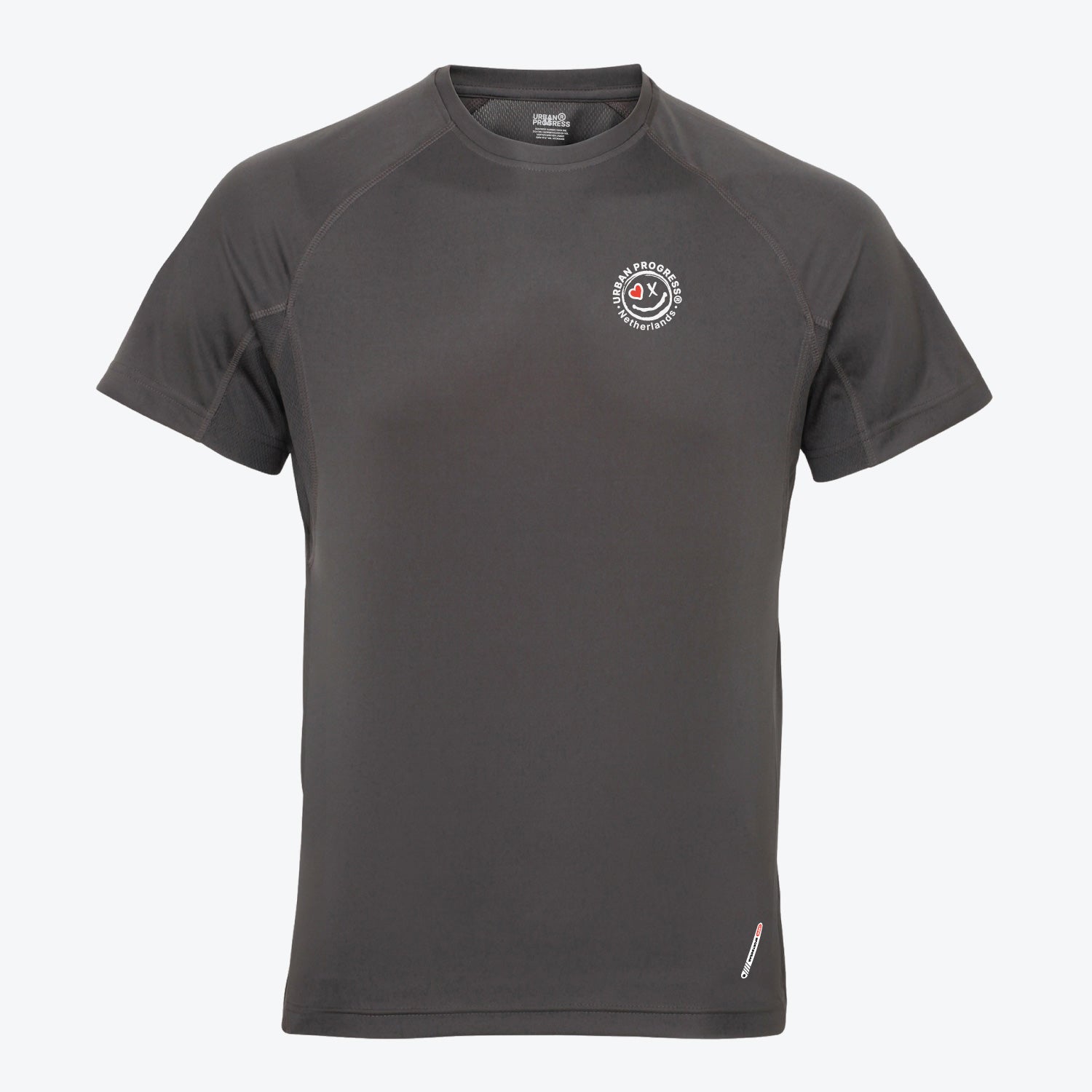 Surge Tech Tee grijs front
