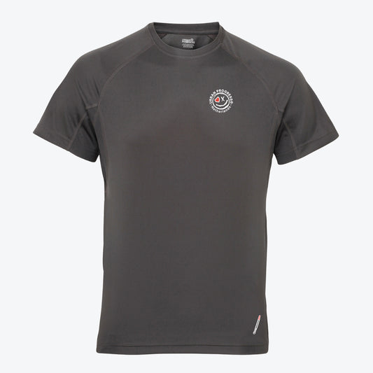 Surge Tech Tee grijs front