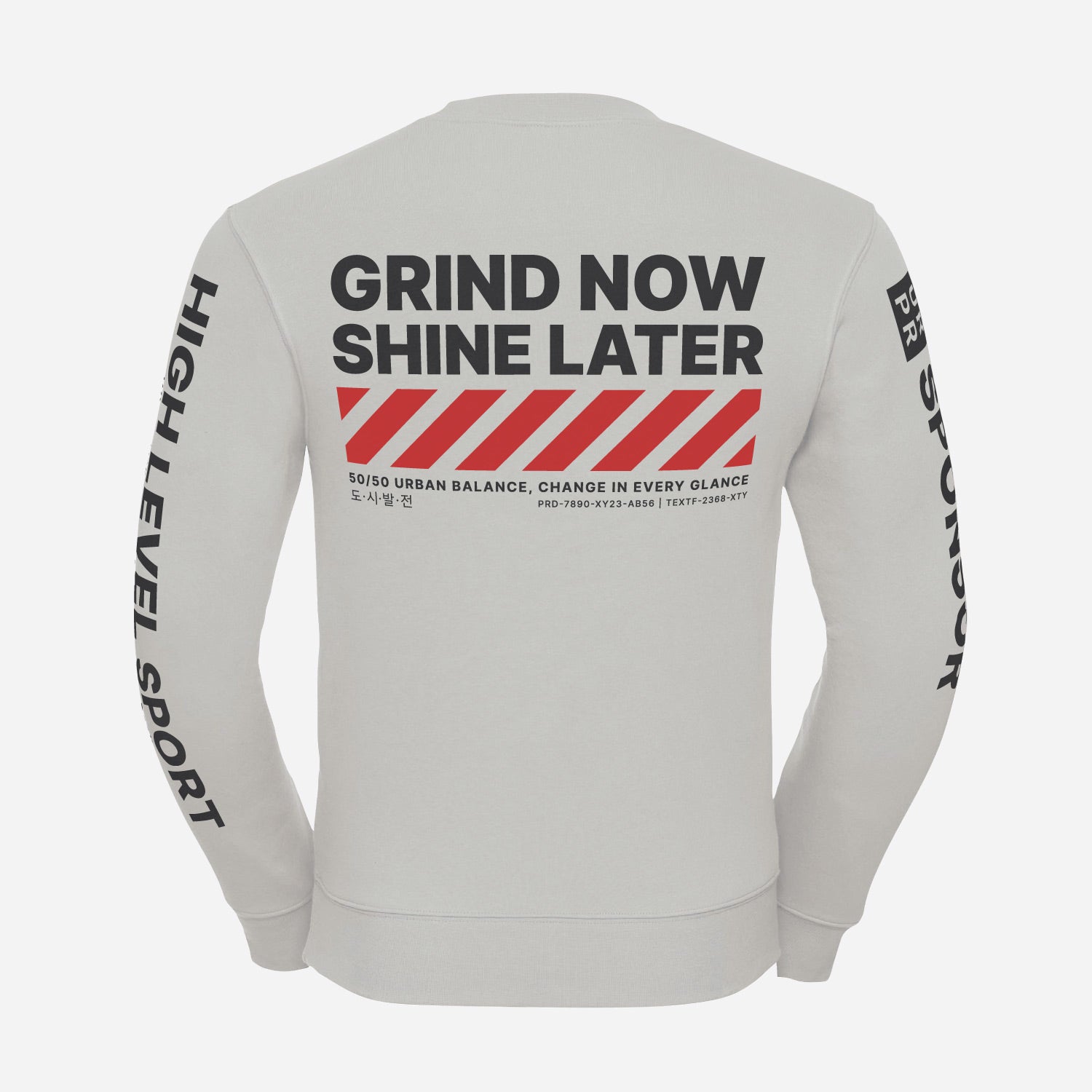 Sweatshirt-Grind-Now-urban-grey-back