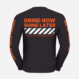 Sweatshirt-Grind-Now-zwart-back