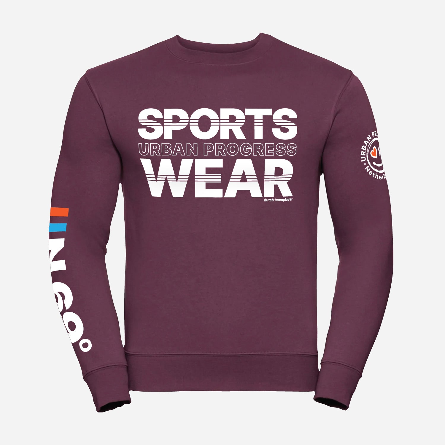 Sweatshirt-N.69-aubergine-front