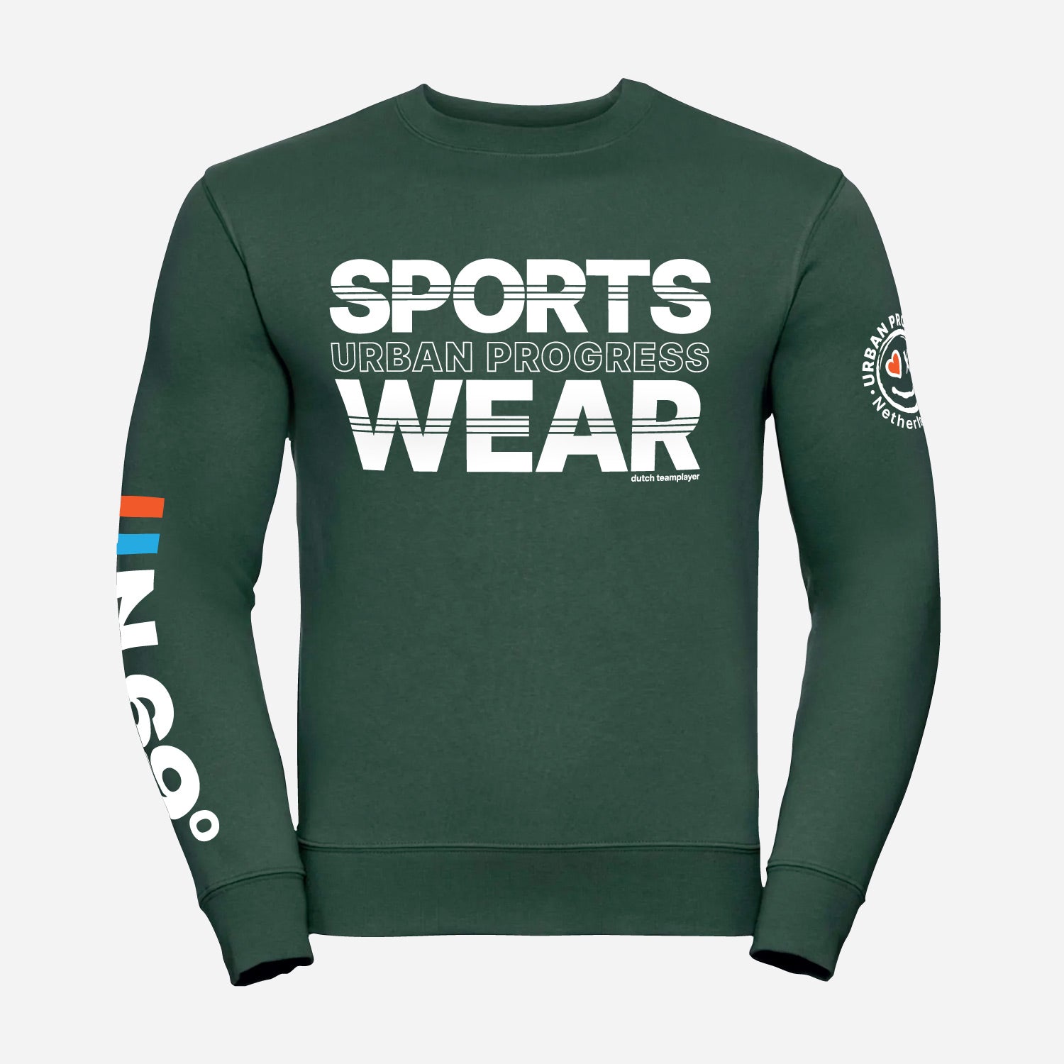 Sweatshirt-N.69-bottle-green-front